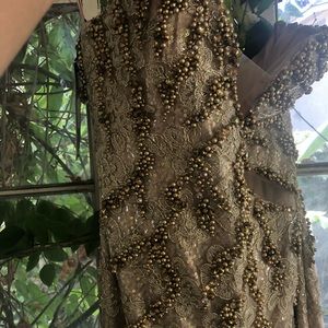 Brand new gorgeous lace and bead cocktail dress